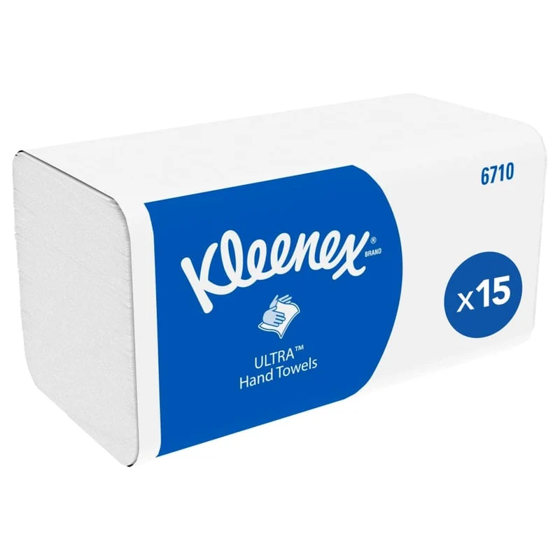 Kleenex Ultra Handtuchpapier Interfold, 3-lagig, 31,8 x 21,5 cm