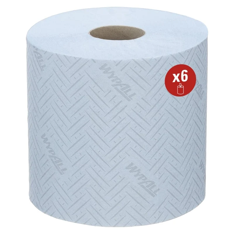 WypAll L10 Wischtücher Zentralentnahme, blau, 1-lagig