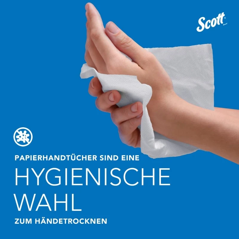 Scott Essential Multifold Papierhandtücher, 1-lagig, 23,4 x 23,9 cm