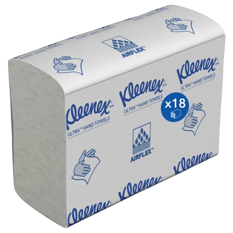 Kleenex Ultra Papierhandtücher Multifold, 2-lagig, 24,1 x 19,1 cm