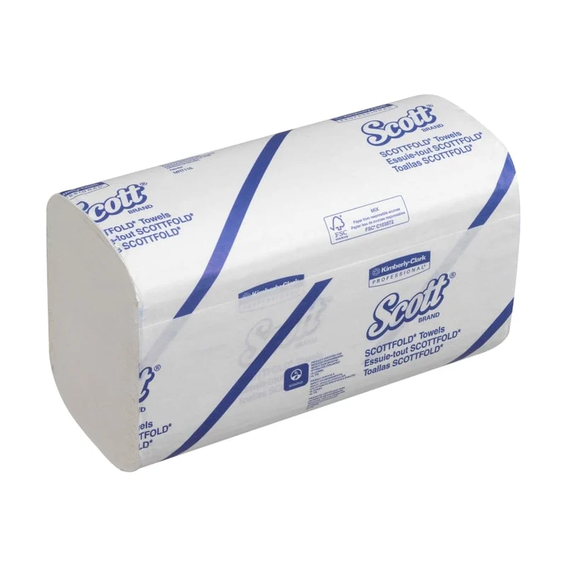 Scott Pro Scottfold Papierhandtücher, 1-lagig, 19,8 x 31,5 cm