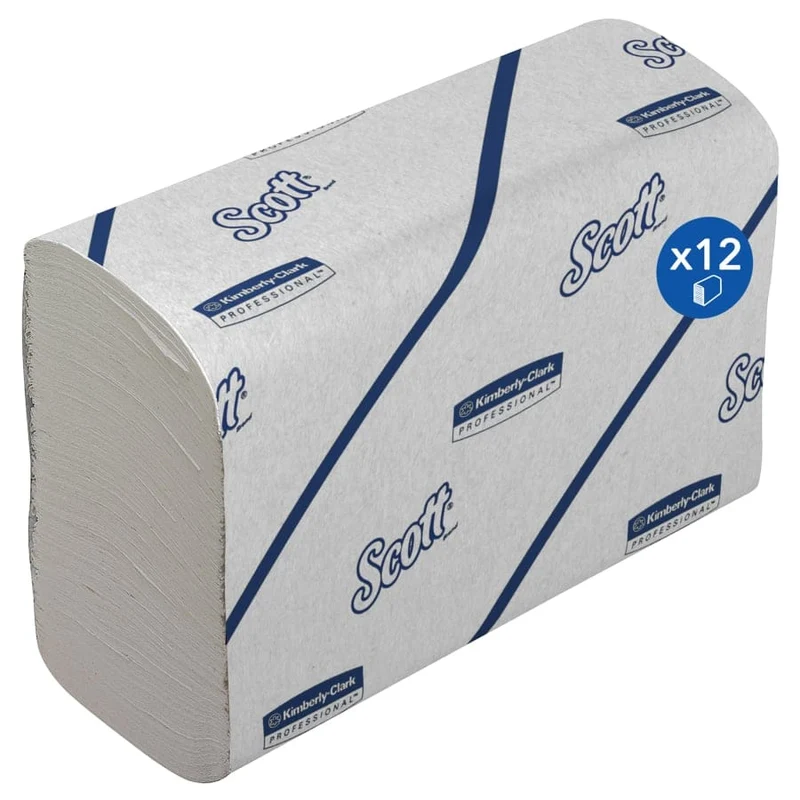Scott Essential Falthandtücher Narrowfold, 2-lagig, 21,2 x 18,6 cm