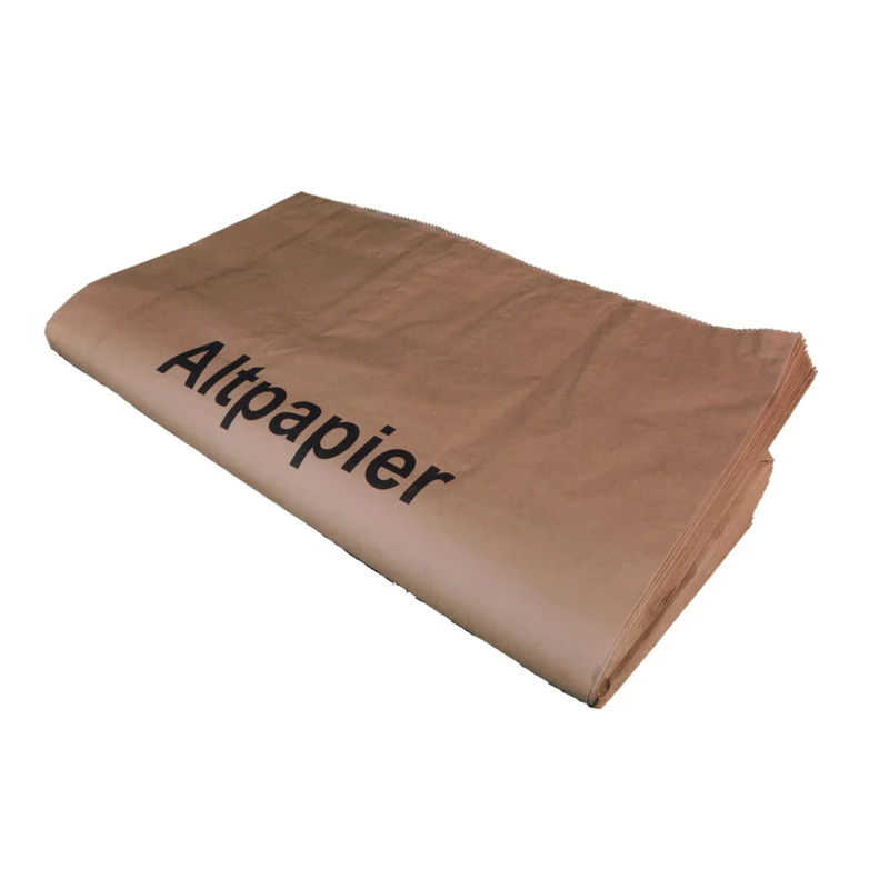 Funny Papiermüllsäcke 120 l, braun, 2-lagig, Druck „Altpapier“