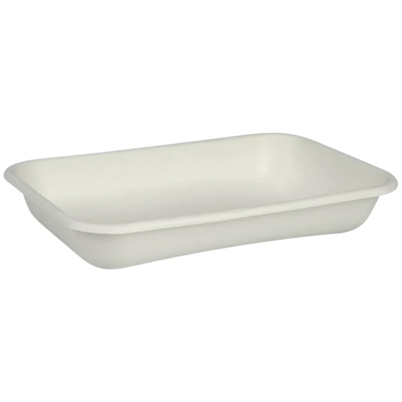 ABENA Schale, Bagasse, weiß