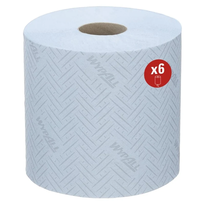 WypAll L10 Papierreinigungstücher Zentralentnahme, blau