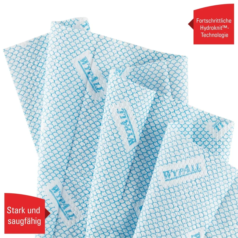 WypAll X80 Plus Wischtücher viertelgefaltet, 4 Farben