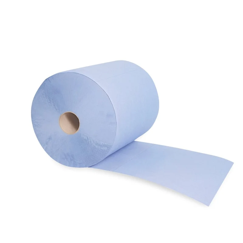 Meditrade Multicel Putztuchrolle, blau, 3-lagig