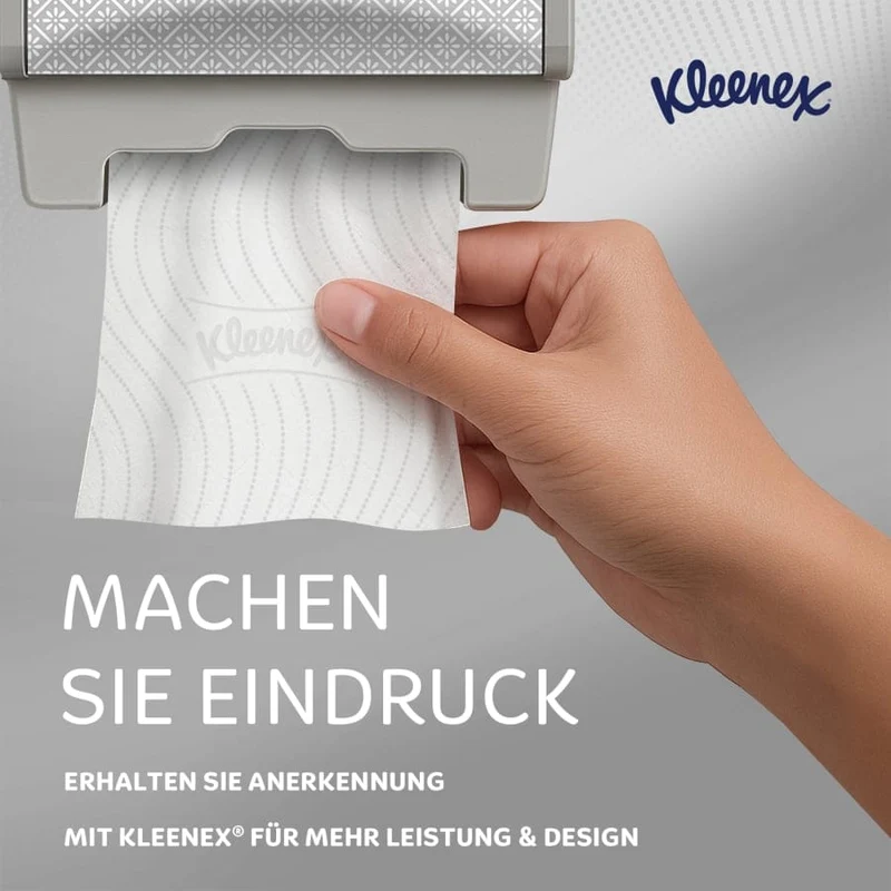 Kleenex Einzelblatt-Toilettenpapier 2-lagig, 200 Blatt