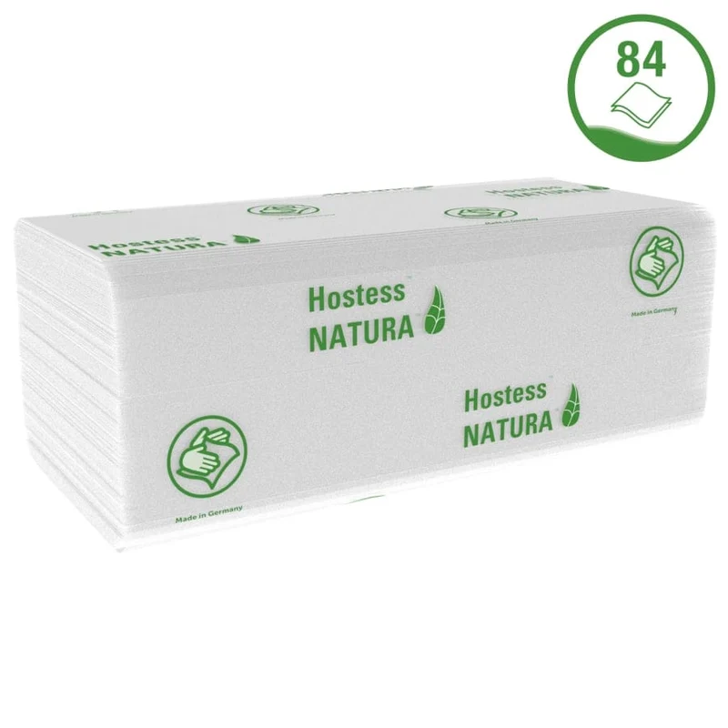 Hostess Natura Handtuchpapier C-Falz, 2-lagig, 25 x 50 cm