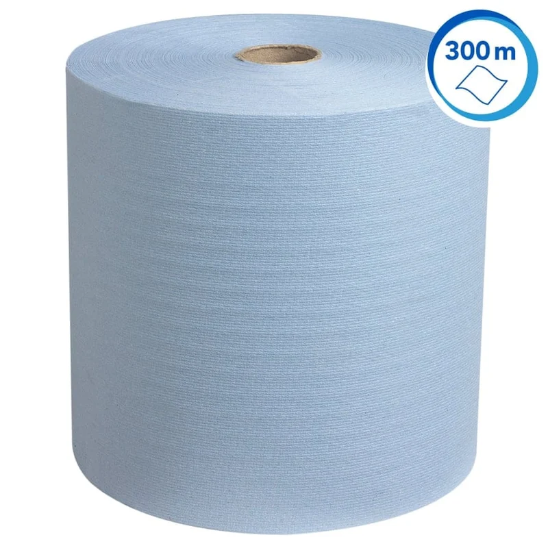 Scott Handtuchrolle, blau, 1-lagig, 304 m
