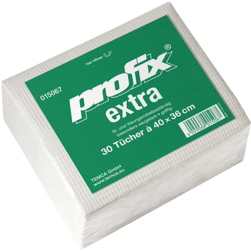 profix extra Wischtücher, 36 x 40 cm, 4-lagig, naturweiß