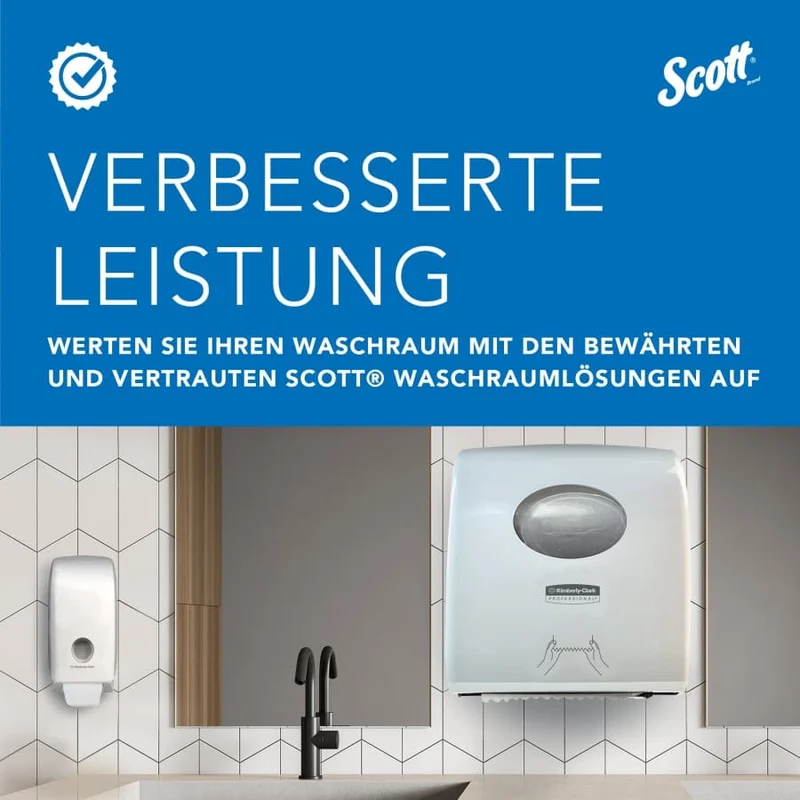 Scott Multifold Papierhandtücher, 1-lagig, 23,8 x 20,6 cm
