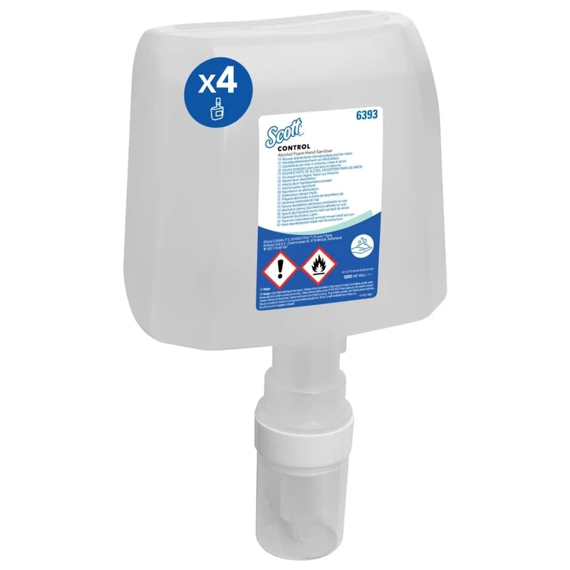 Scott Control Handdesinfektionsschaum, parfümfrei, mit Aloe Vera