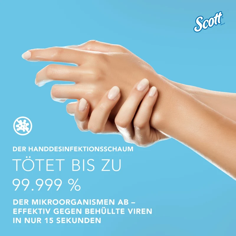 Scott Control Handdesinfektionsschaum, parfümfrei, mit Aloe Vera