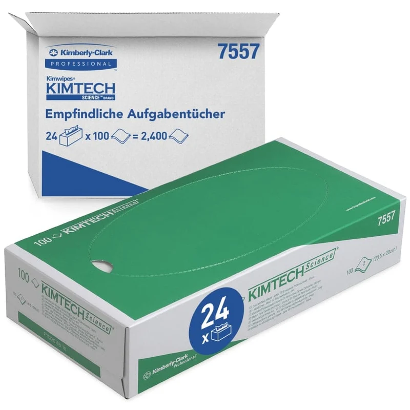 Kimtech Science Präzisionswischtücher 2-lagig, 20 x 20 cm