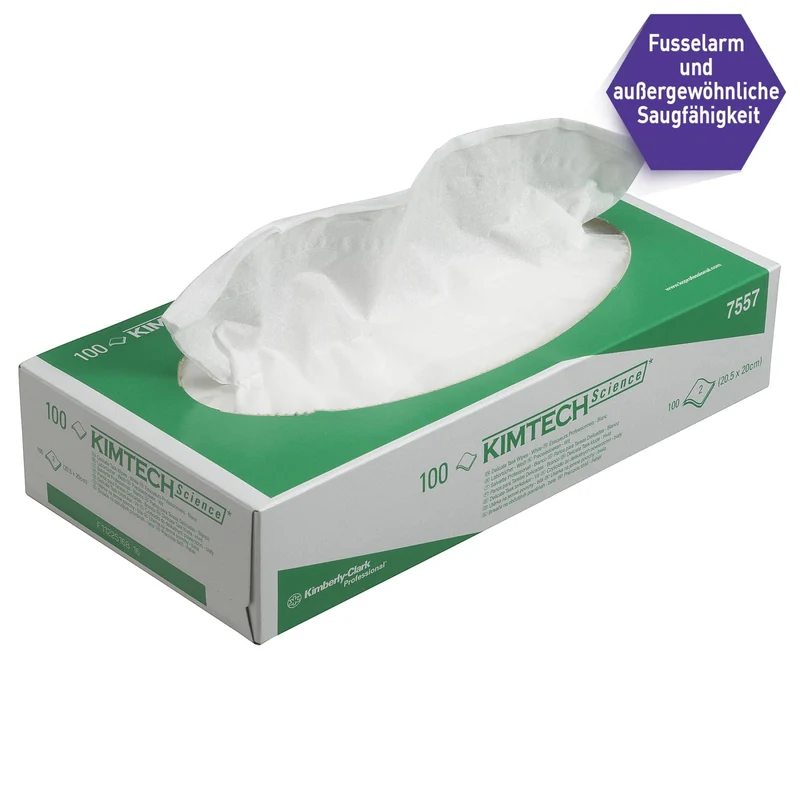 Kimtech Science Präzisionswischtücher 2-lagig, 20 x 20 cm