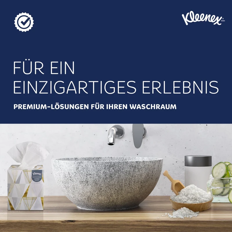 Kleenex Falthandtuchpapier Interfold, 2-lagig, weiß