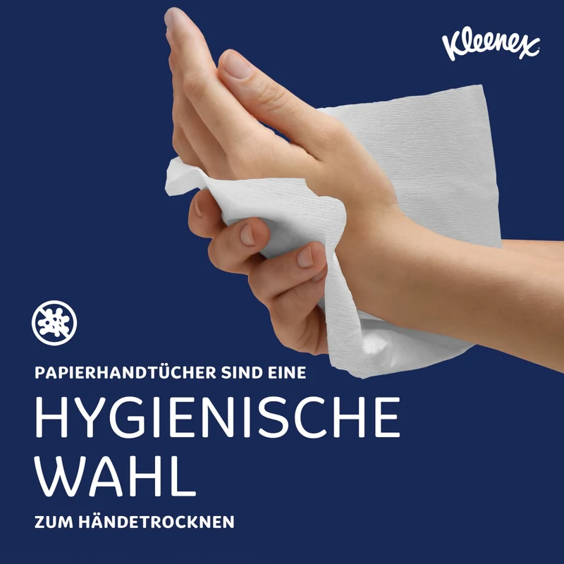 Kleenex Falthandtuchpapier Interfold, 2-lagig, weiß