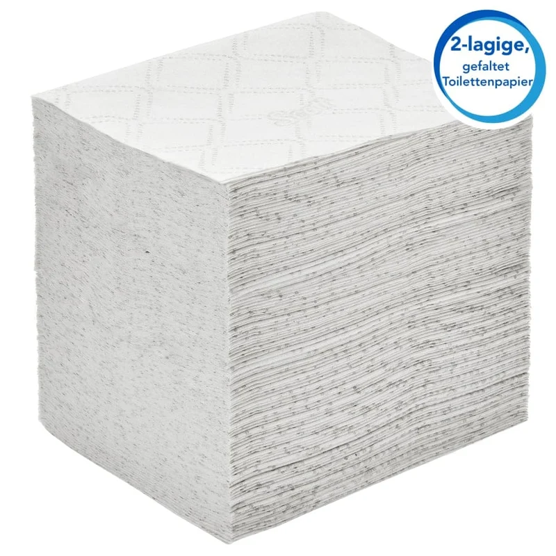 Scott Control Einzelblatt-Toilettenpapier 2-lagig, 220 Blatt