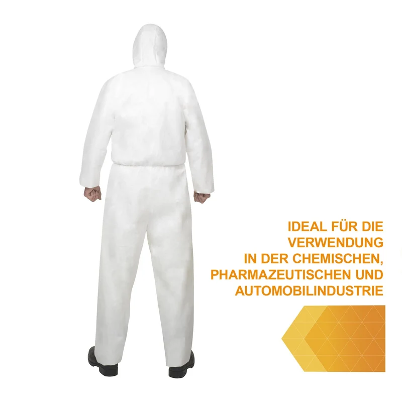 Kleenguard A40 Schutzanzug mit Kapuze, weiß Typ 5/6