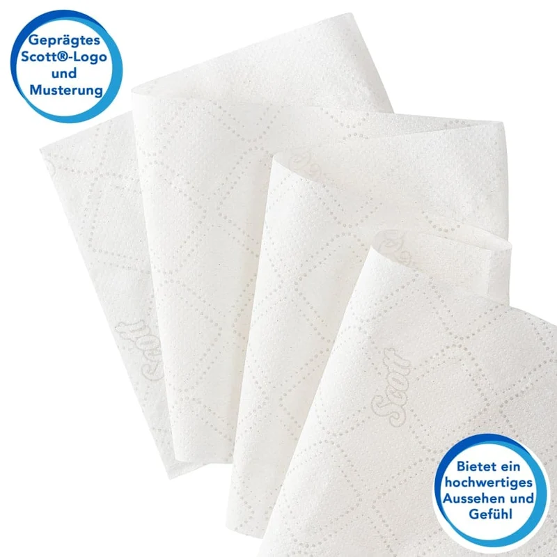 Scott Control Toilettenpapier Zentralentnahme 2-lagig, 314 m
