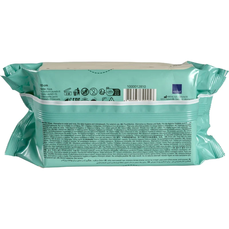 Bambo Nature Baby Feuchttücher, Haftklebeverschluss
