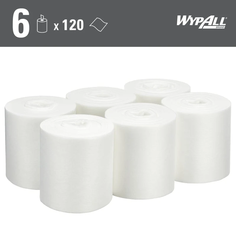 WypAll Wettask Reinigungstücher für Lösungsmittel, weiß