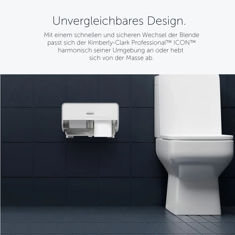 ICON Toilettenpapierspender, 2 Standardrollen