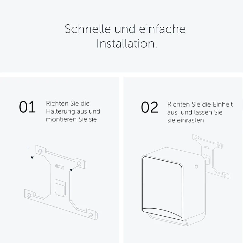 ICON Rollenhandtuchspender, Sensor
