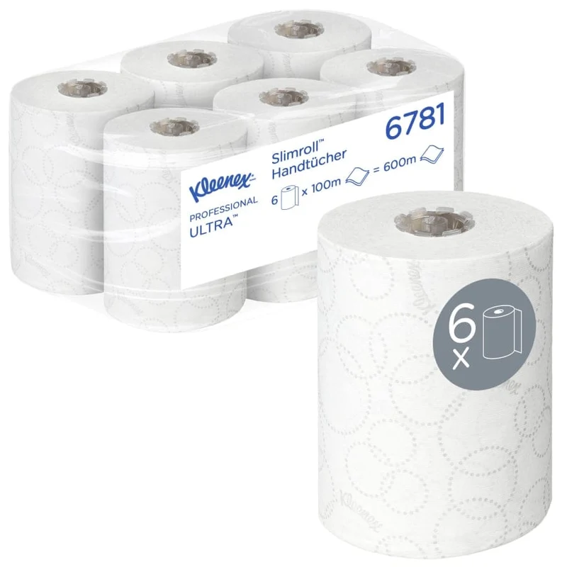 Kleenex Ultra Slimroll Handtuchrolle 2-lagig, 100 m