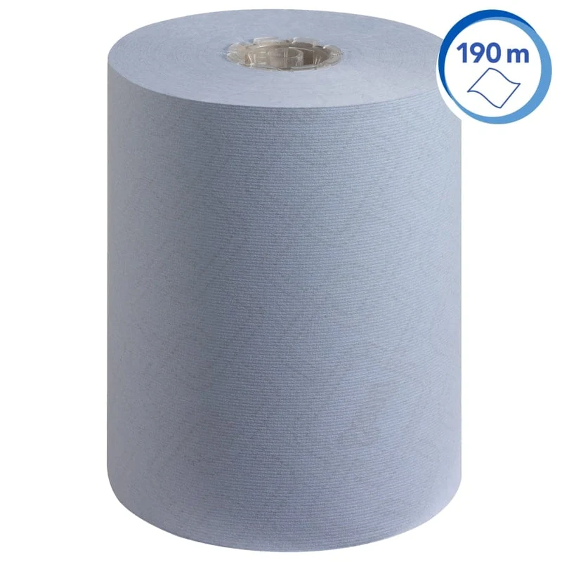 Scott Essential Slimroll Handtuchrolle, 190 m, weiß oder blau