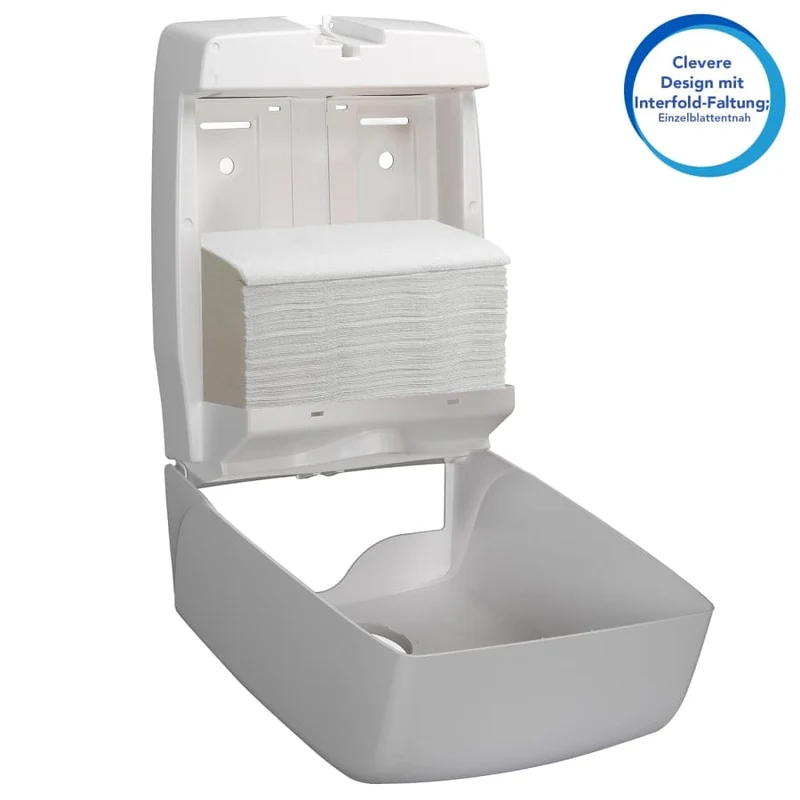 Scott Control Handtuchpapier Interfold, 1-lagig, 31,8 x 21,5 cm