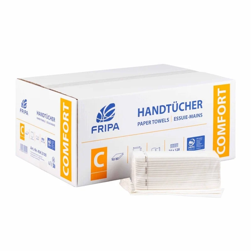 Fripa COMFORT Papierhandtücher, 25 x 33 cm, 2-lagig