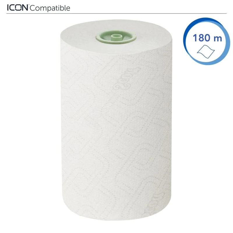 Scott Essential Slimroll E-Roll Handtuchrolle, 1-lagig, 180 m
