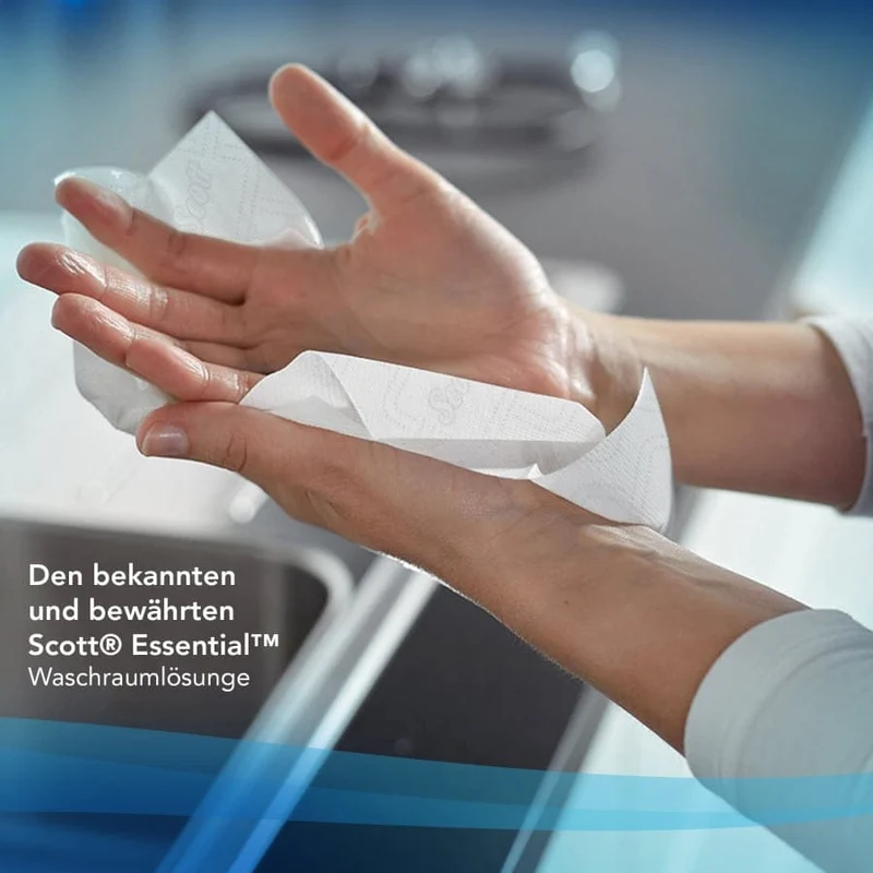 Scott Essential Slimroll E-Roll Handtuchrolle, 1-lagig, 180 m