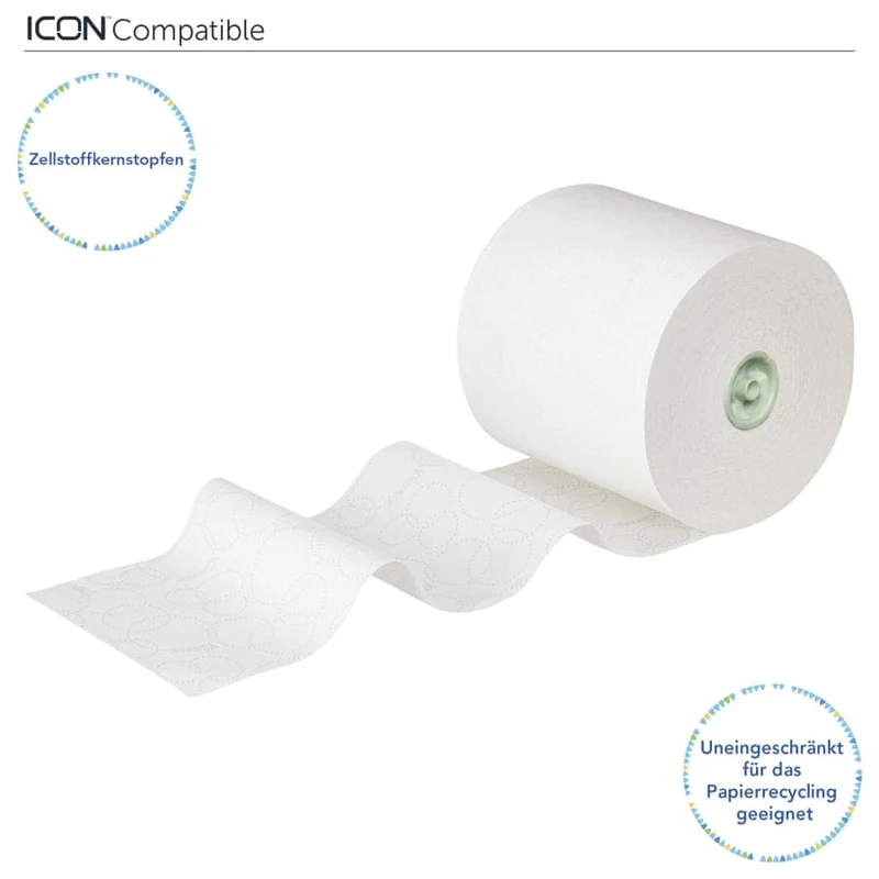 Kleenex Handtuchrolle E-Roll 1-lagig, 250 m, weiß