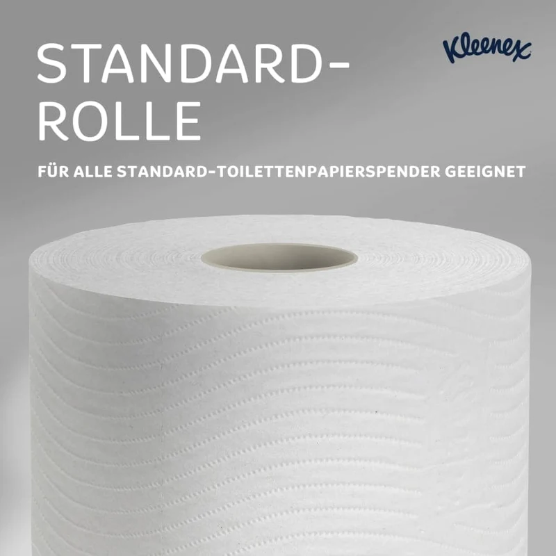 Kleenex Toilettenpapier 3-lagig, 195 Blatt, 72 Rollen