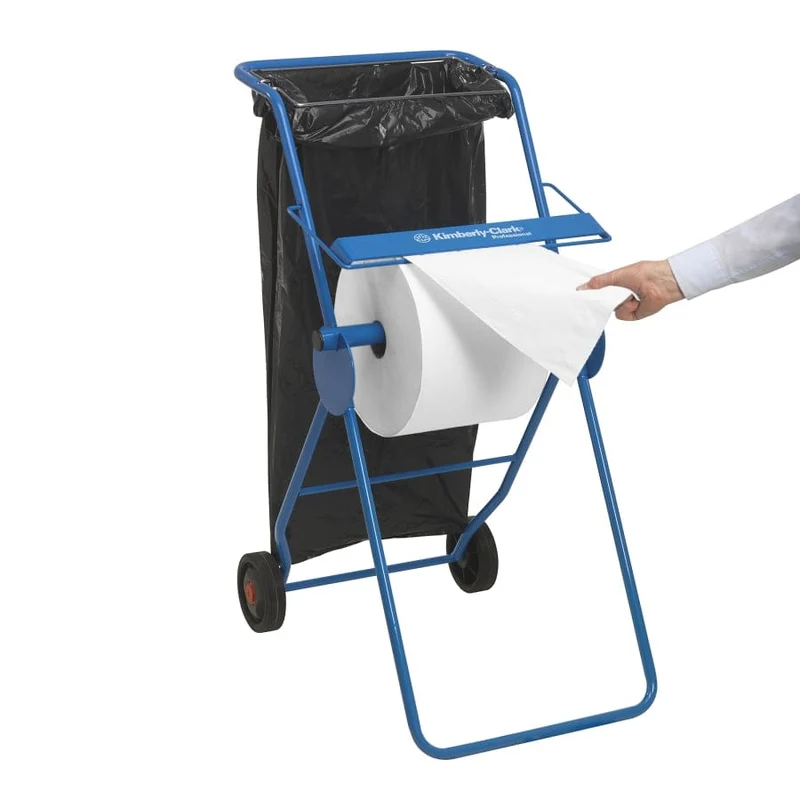WypAll L10 Extra Putztuchrolle, weiß und blau, 1-lagig