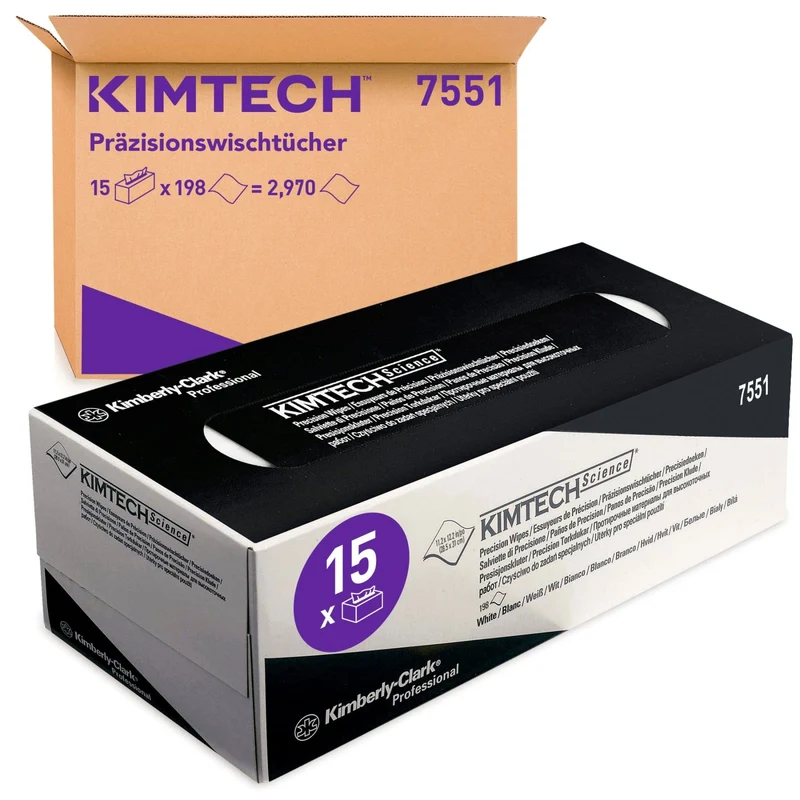 Kimtech Science Präzisionswischtücher 1-lagig, 31 x 28,5 cm