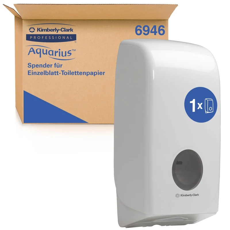 Aquarius Toilettenpapierspender, weiß