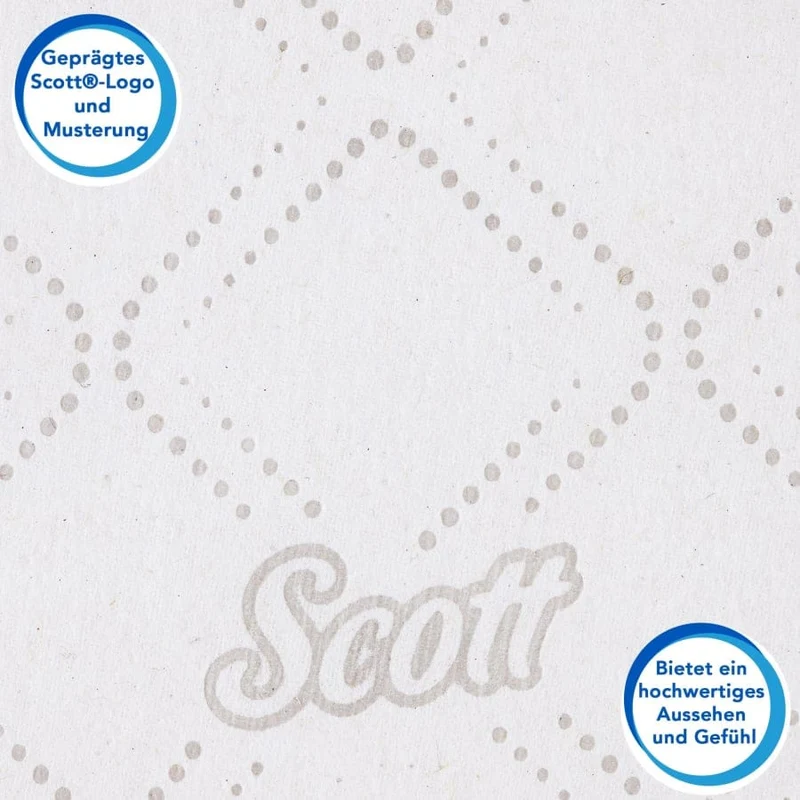 Scott Essential Jumbo-Toilettenpapier 2-lagig, 380 m