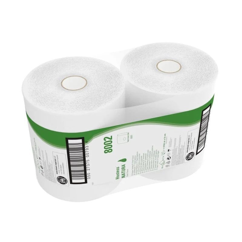 Hostess Natura Jumbo-Toilettenpapier 1-lagig, 525 m