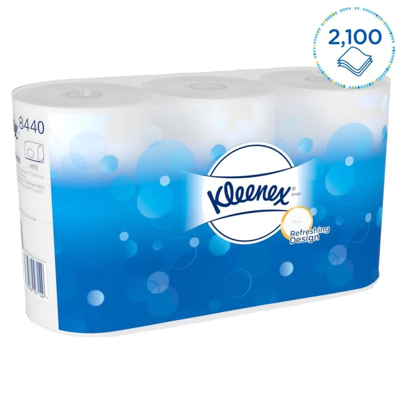 Kleenex Toilettenpapier 3-lagig, 350 Blatt