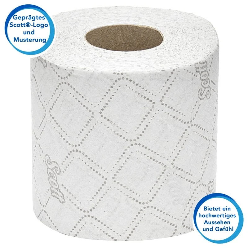 Scott Essential Toilettenpapier 2-lagig, 350 Blatt