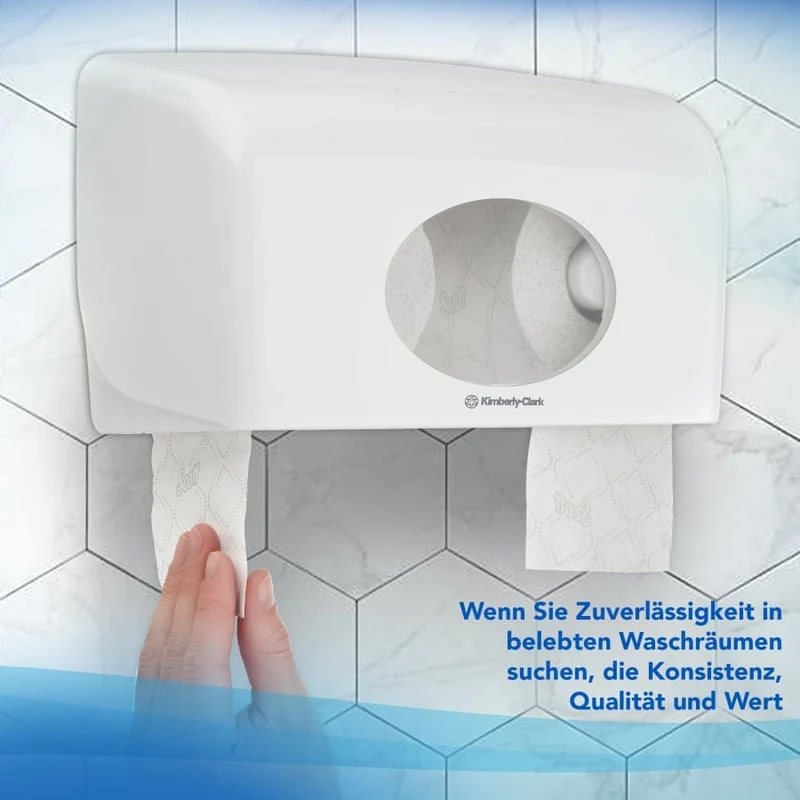 Scott Essential Toilettenpapier 2-lagig, 350 Blatt