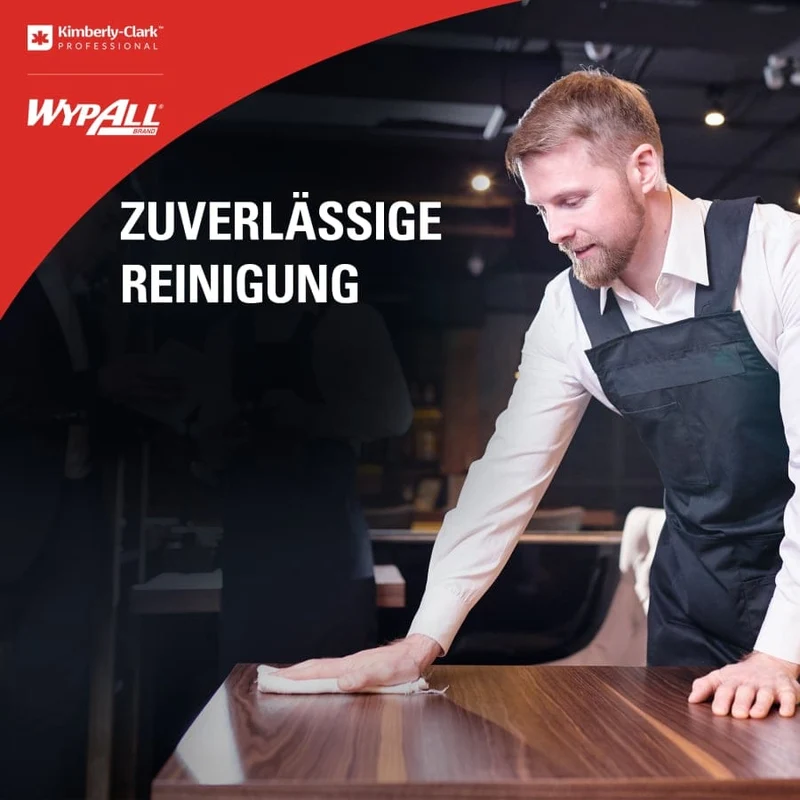 WypAll X60 Wischtücher Brag Box, weiß, 200 Tücher