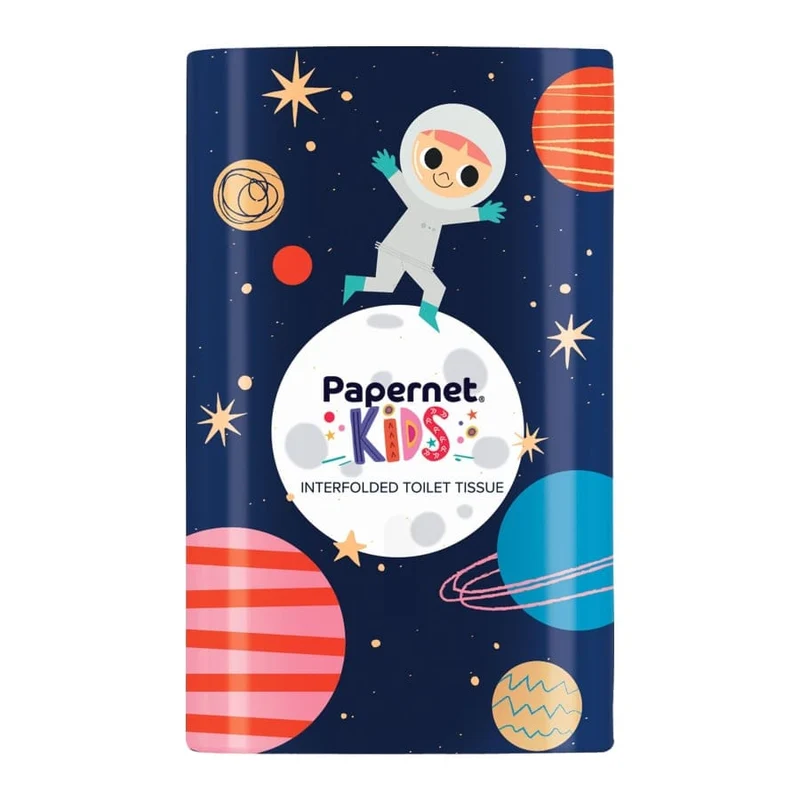 Papernet Kids Toilettenpapierspender Einzelblatt Space