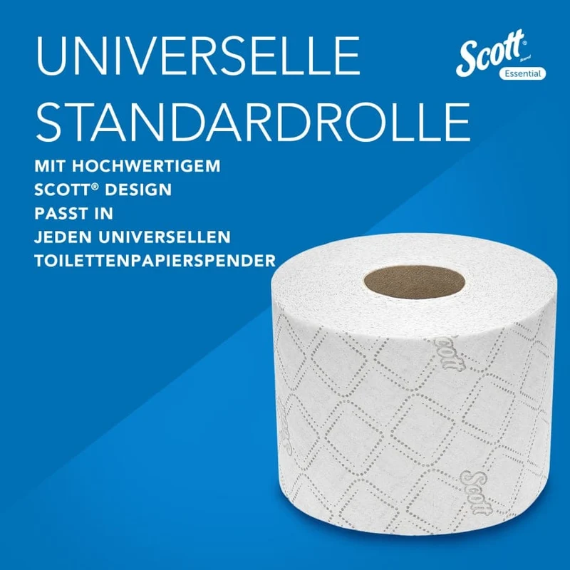 Scott Essential Toilettenpapier 2-lagig, 600 Blatt