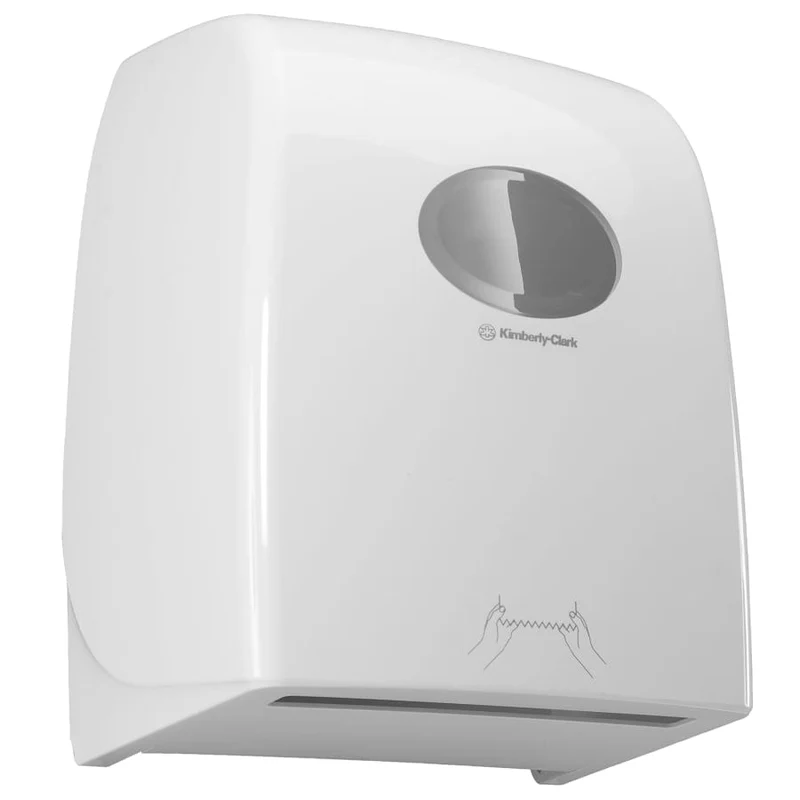 Aquarius Rollenhandtuchspender mit Sichtfenster, weiß