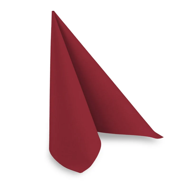 Quicky Airlaid-Servietten, 40 x 40 cm, 1/4-Falz, 9 Farben